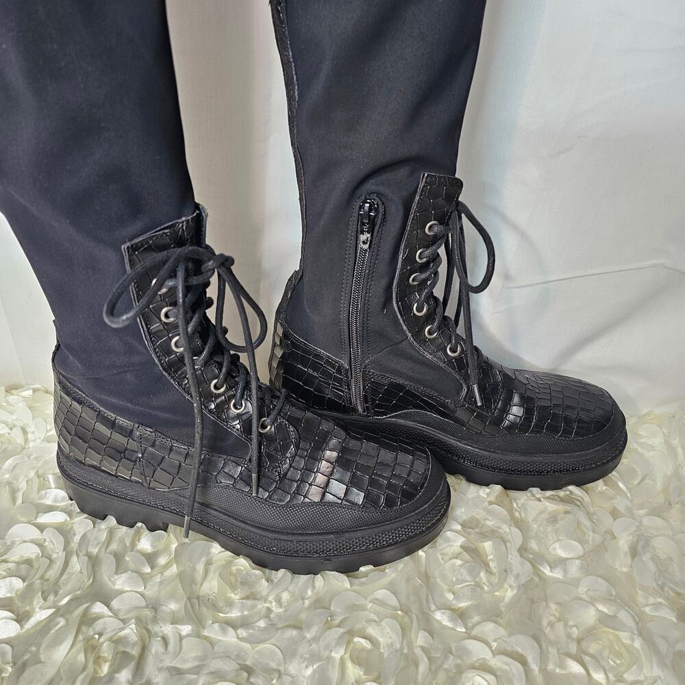 Free People Shoreditch overknee combat boot size 39/9 - Picture 4 of 13